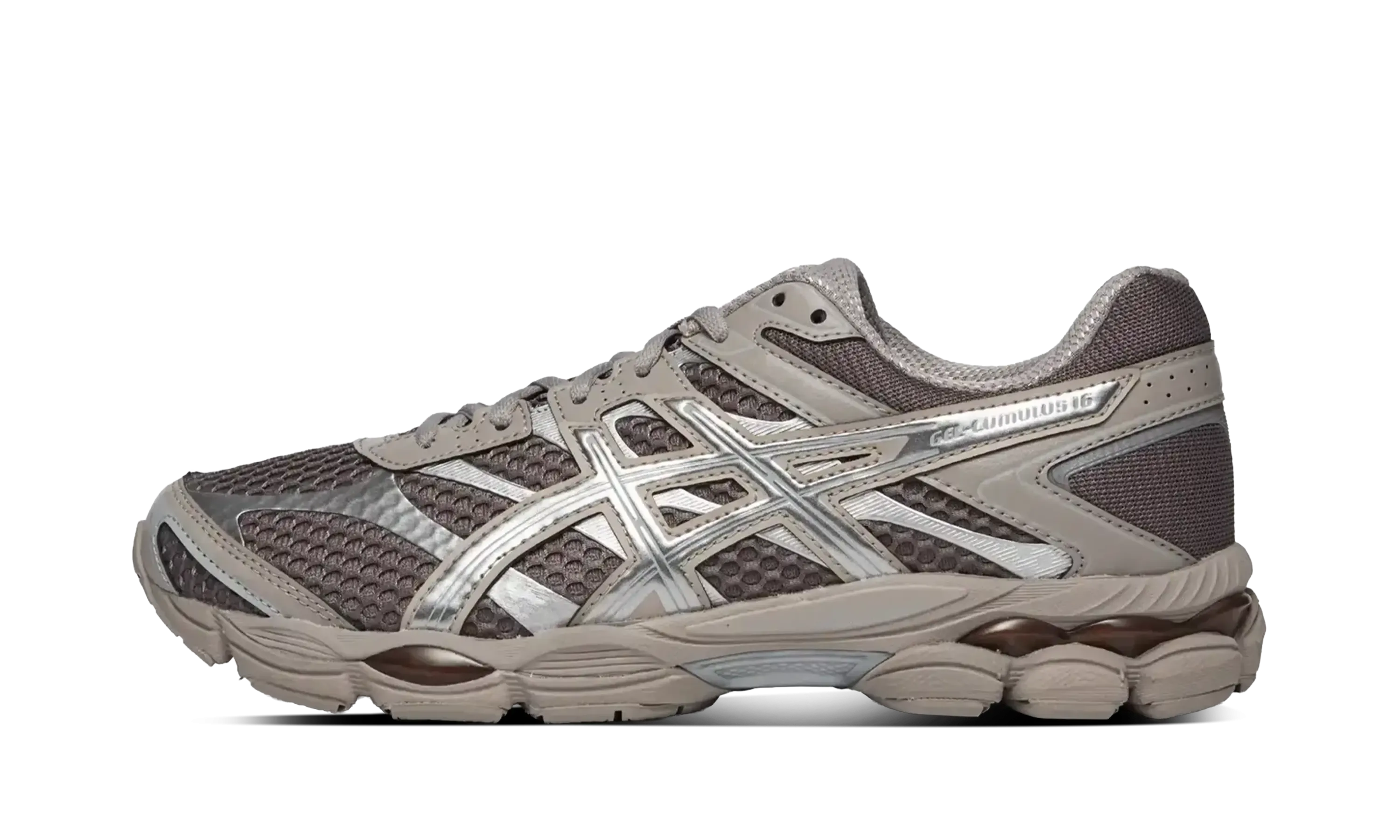 ASICS Gel-Cumulus 16 Cocoa Powder Pure Silver