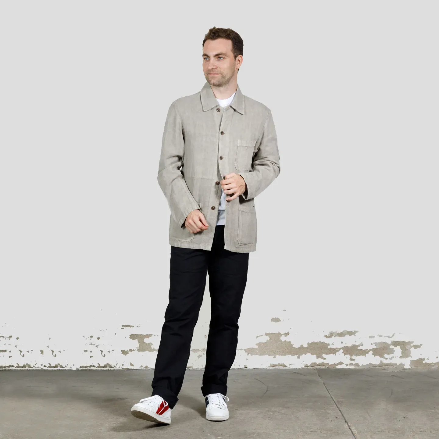 Veste de travail en lin lourd 3L/5C - Cordage
