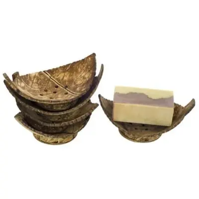 Porte-savon noix de coco (plusieurs formes) – Le Moly — photo 2