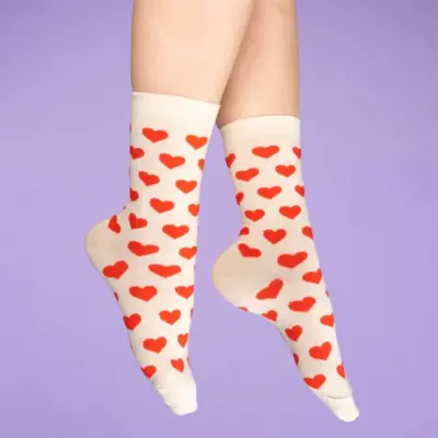 Chaussettes Cœur — photo 3
