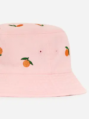 Bob brodé - Rose/Oranges — photo 2