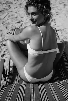 Bas de maillot Cheeky - Crème — photo 3