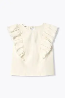 Blouse à manches papillon — photo 1