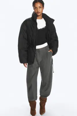 Doudoune oversize - Noir — photo 2