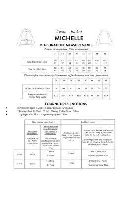 Patron papier veste MICHELLE — photo 7