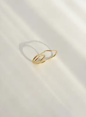 Bague double Nazaré — photo 3