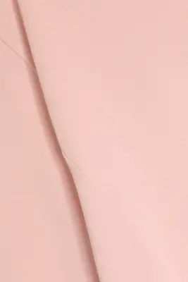 Mini-robe T-shirt cintrée et évasée - Rose poudré clair — photo 3