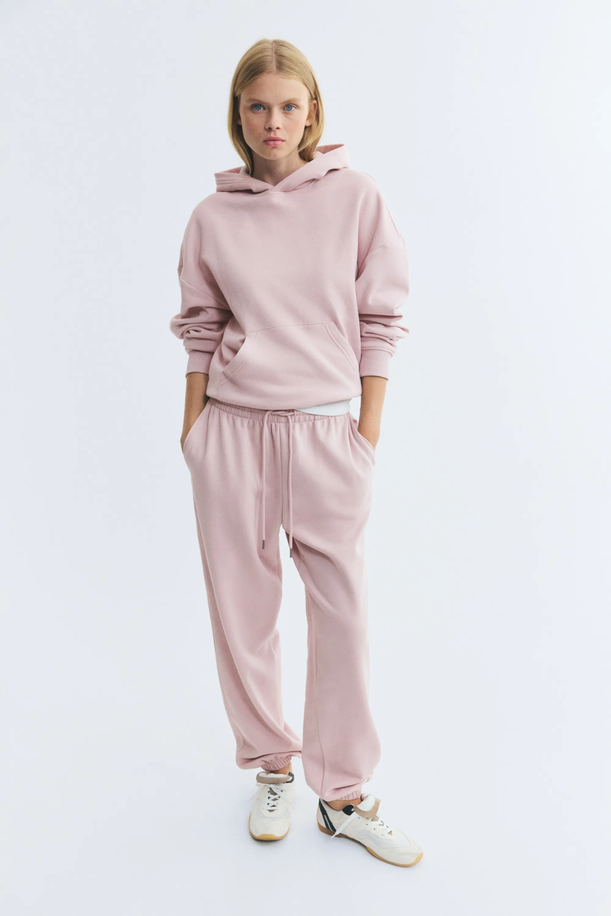 Hoodie - Rose ancien clair