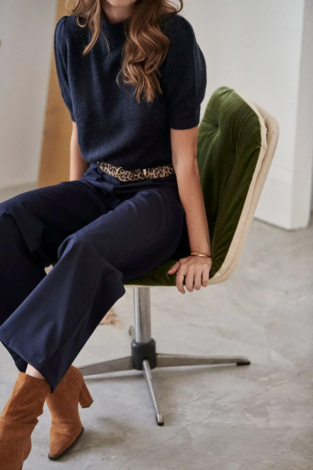 Pantalon Polly bleu nuit – Almae