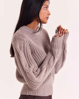 Pull Andrew beige — photo 4