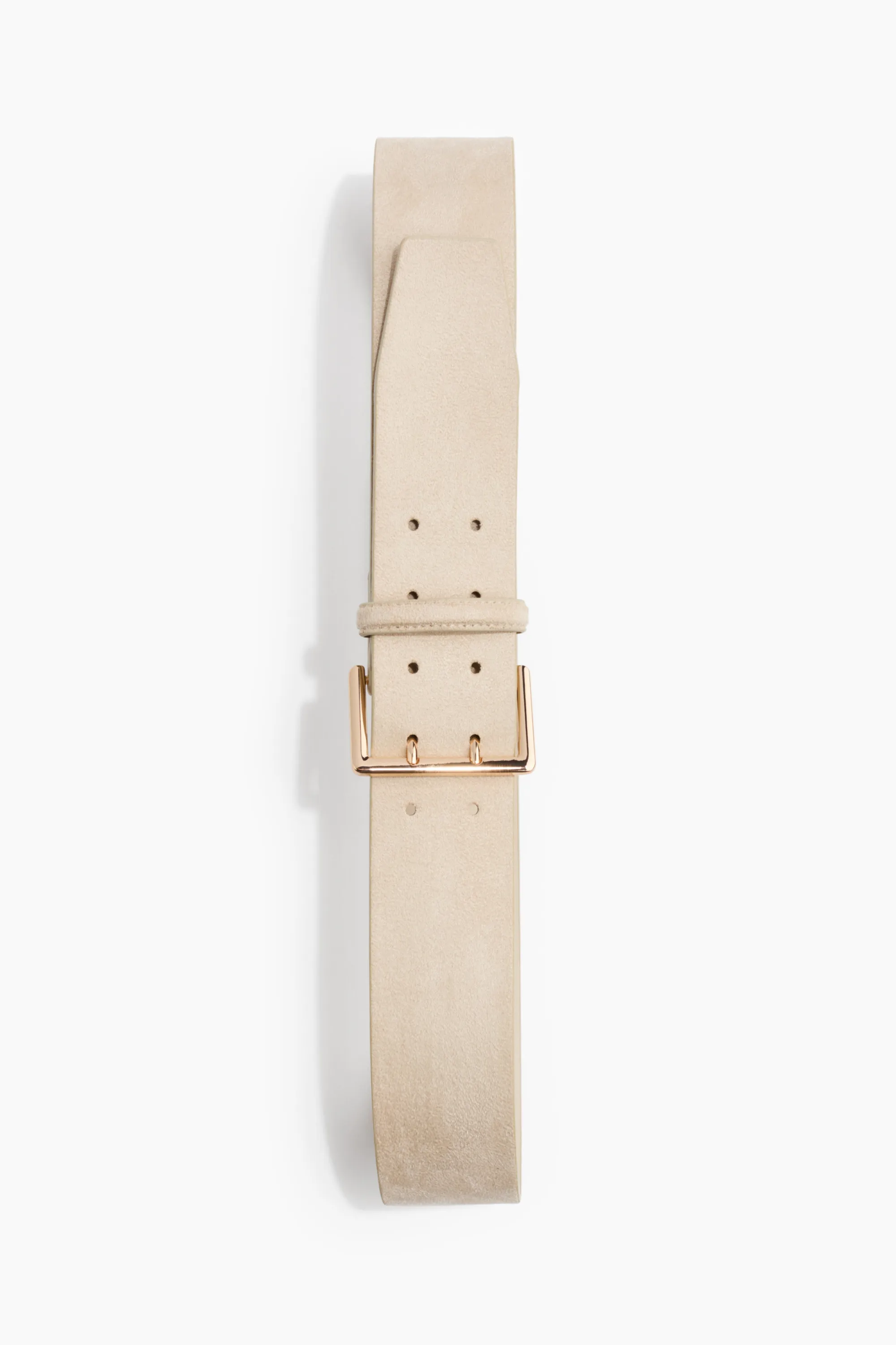 Ceinture large - Beige clair