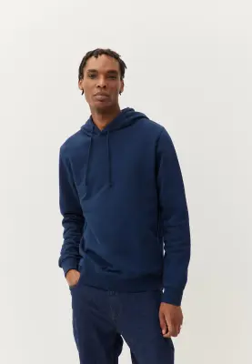 Le sweat à capuche - Bleu marine