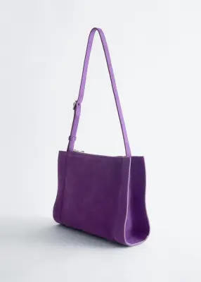 Mini sac à bandoulière - Violet — photo 2