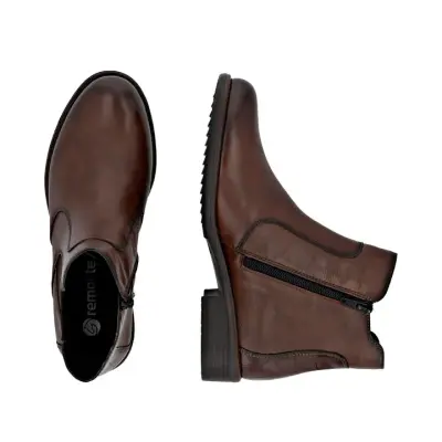 Bottines Remonte D0F70-23 Marron - Lacets Grande Pointure Femme — photo 5