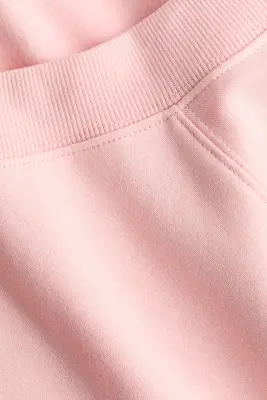 Sweat épaules nues - Rose clair — photo 4