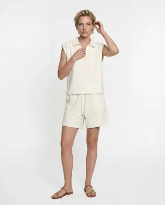 T-shirt en coton organique et polyamide — photo 3