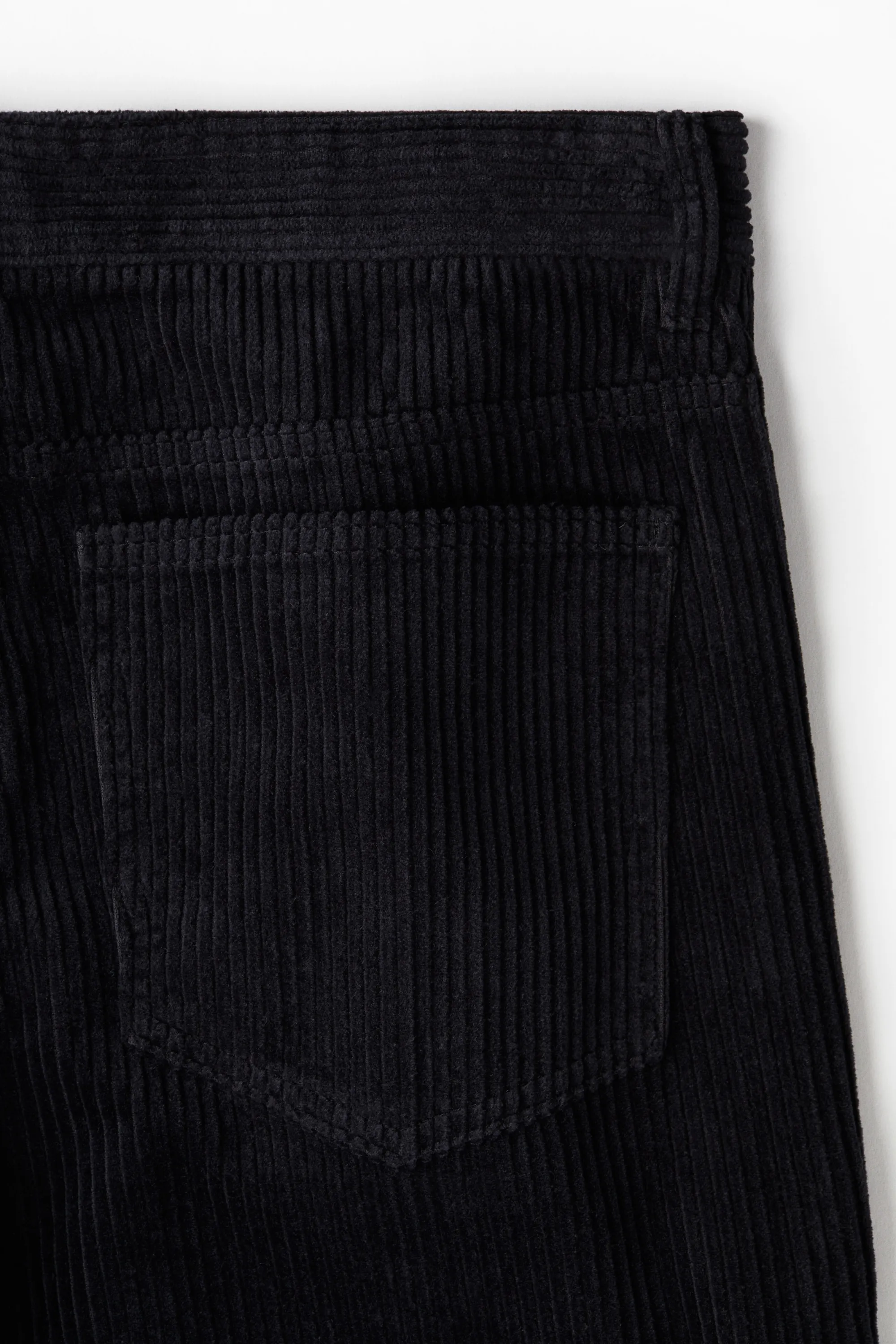 Pantalon Relaxed Fit en velours côtelé - Bleu marine