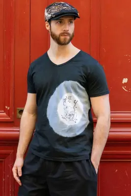 T-shirt imprimé "Bozu" — photo 3