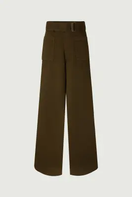 PANTALON VAGABOND KAKI FONCÉ — photo 5