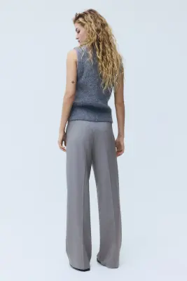 Pantalon chic - Gris — photo 2