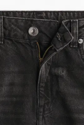 Baggy Low Waist Jeans - Gris denim foncé — photo 3