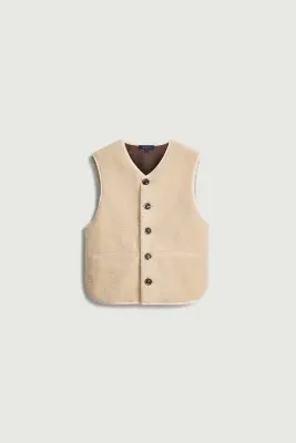 BLOUSON FUSIL ECRU — photo 5
