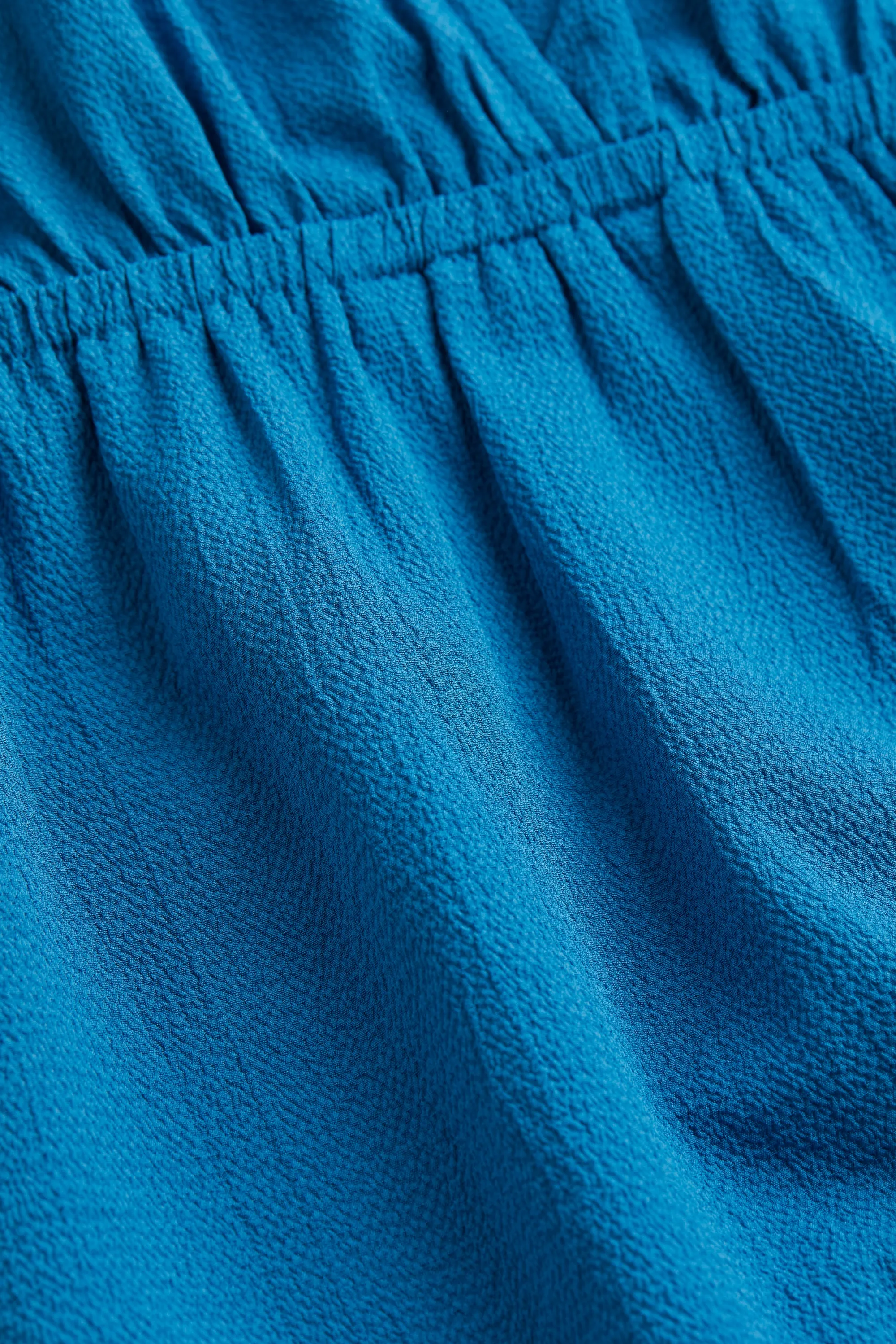 Robe en crêpe - Bleu