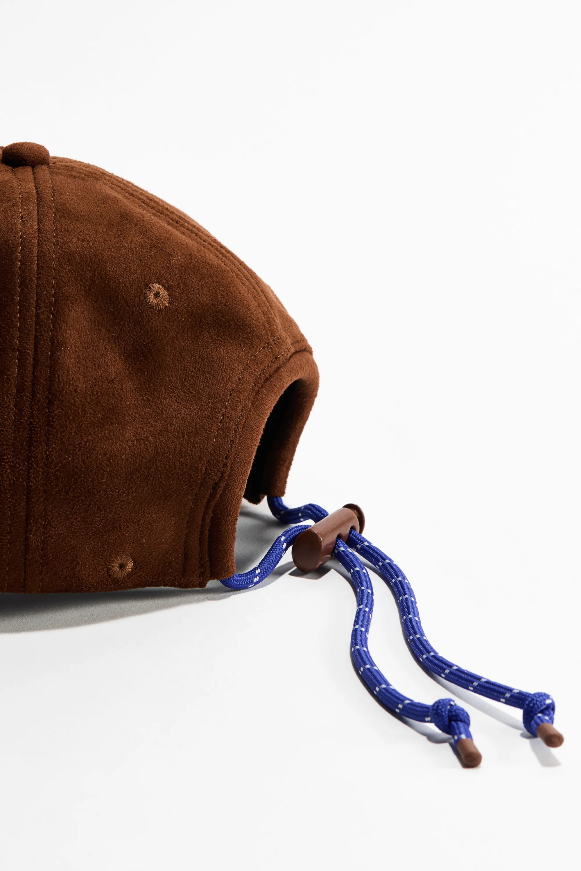 Casquette avec cordon de serrage - Marron