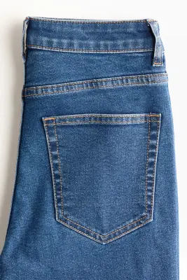 Flared High Jeans - Bleu denim — photo 5