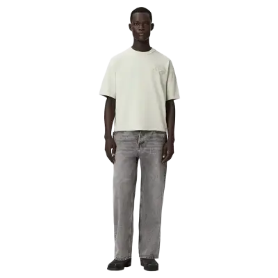 ALLSAINTS Insignia Short Sleeve Cotton T-Shirt Sea Green — photo 3