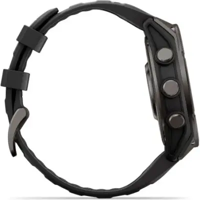 Garmin Fenix 9 amoled 47mm sapphire Titane Carbon Gray DLC bracelet noir 010-04762-11 — photo 3