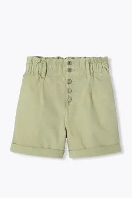 Short en jean à boutons Femme — photo 1