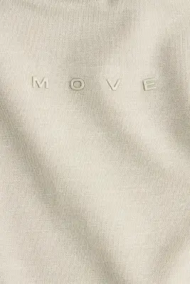 Top de sport cache-cœur en modal - Vert sauge — photo 5
