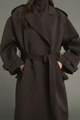 MANTEAU LAZARE ÉBÈNE — photo 2
