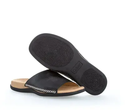 Sandales Gabor 03.705.27 Noires - Cuir Lacets Grande Pointure Femme — photo 4