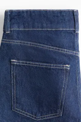 Short en denim - Dark denim blue — photo 2