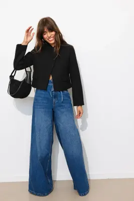 Veste courte croisée Femme — photo 5