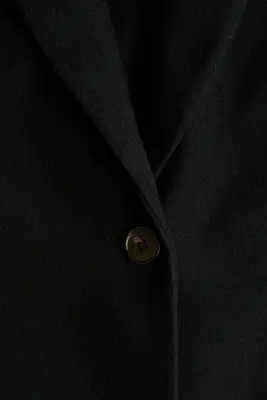 Manteau à fermeture droite - Noir — photo 5