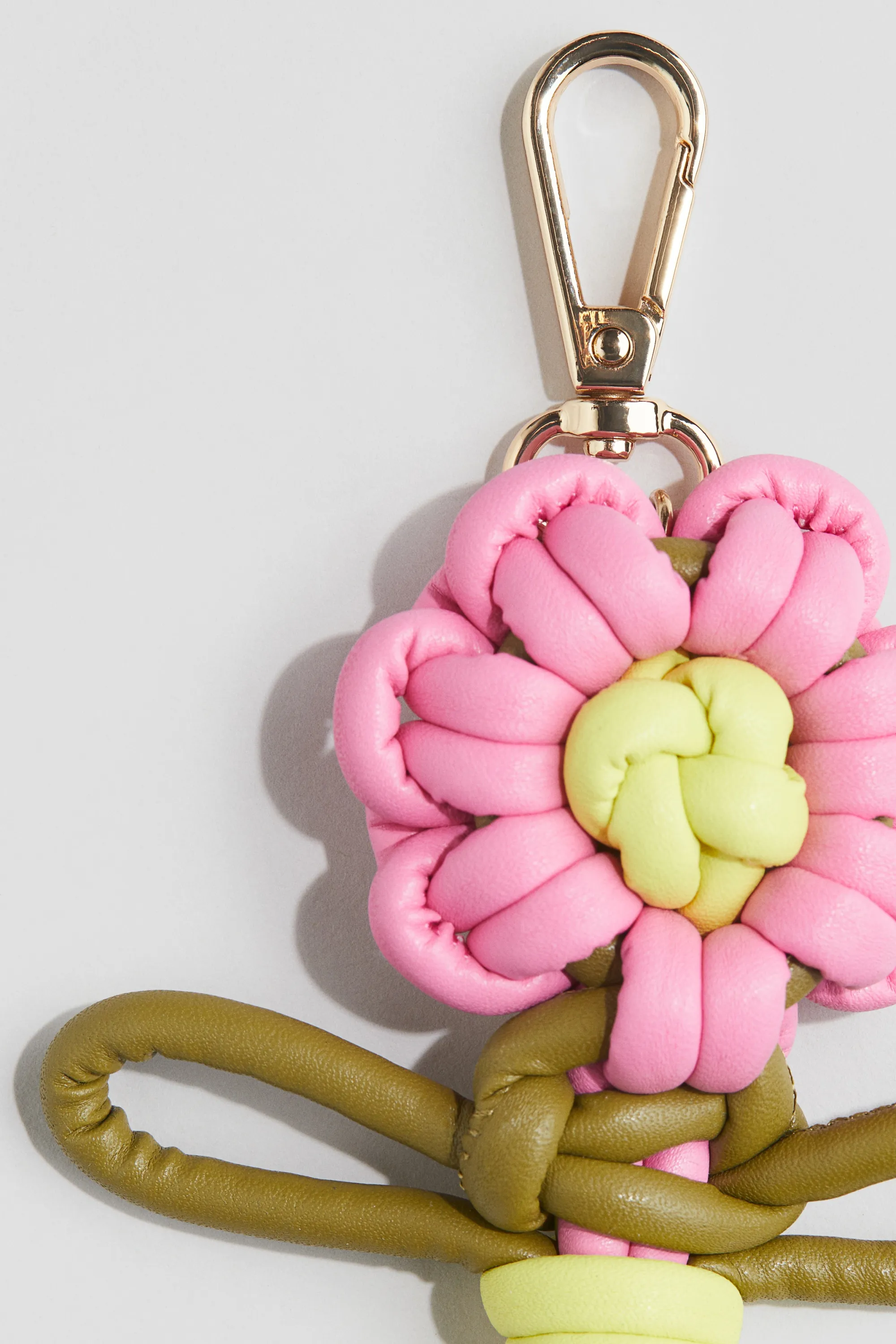 Bijou de sac avec application - Rose/fleur