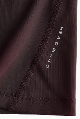 T-shirt de sport Compression Fit DryMove™ - Marron foncé — photo 4