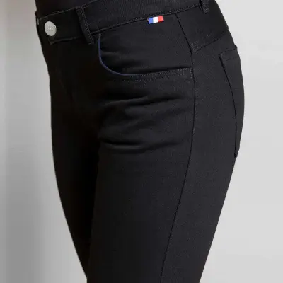 Jeans slim noir taille normale Hélène confort — photo 4