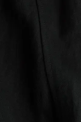 Viscose-blend barrel trousers - Noir — photo 4