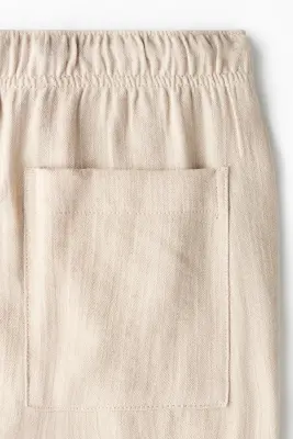 Pantalon Relaxed Fit - Beige — photo 5