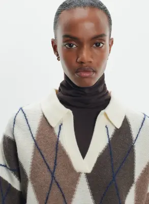 Pull en laine et cachemire — photo 3