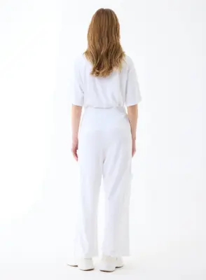 Pantalon en coton organique et modal — photo 2