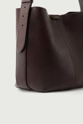 SAC SAUDADE MINI MARRON FONCÉ — photo 3