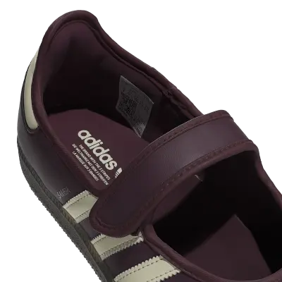 Adidas Samba Jane Maroon Cream White — photo 5