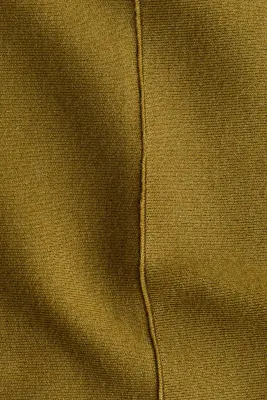 Pull oversize avec col cheminée - Vert olive — photo 4