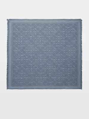 Foulard Liz Denim Monogram 135 — photo 1