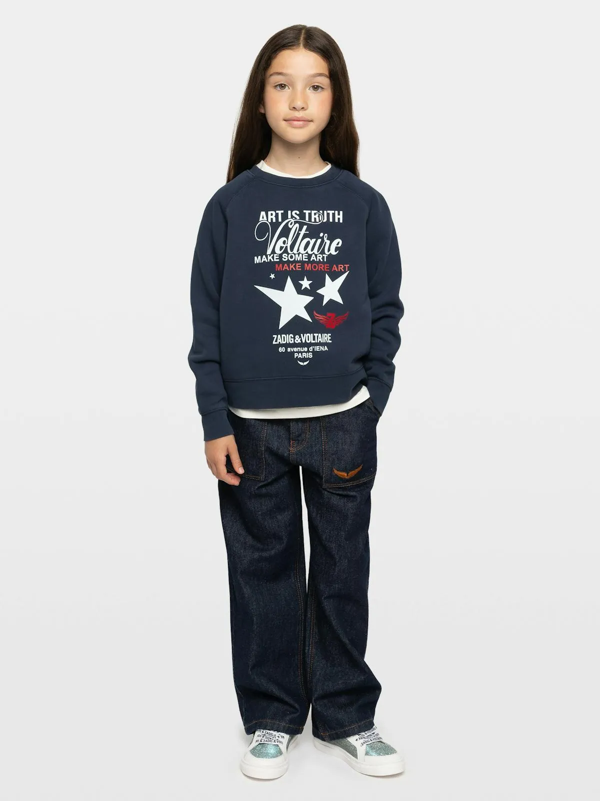 Sweatshirt Upper Fille